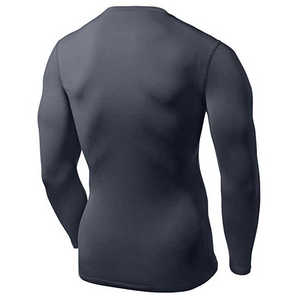 Cool Fabric MMA Rash Guard para hombres Venta al por mayor BJJ Fitness Sportswear Transpirable Alta calidad Secado rápido - Product Image 6