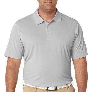 Polo homme à manches courtes décontracté avec logo personnalisé, nouveau design en coton avec motif uni en tissu toile - Product Image 1