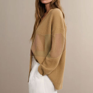 Cárdigan de Lana Moderno para Mujer, Invierno, Color Sólido, Botones, Tejido Transpirable y Duradero, para Uso Casual, Oficina y Combinaciones de Temporada - Product Image 3