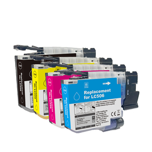 HESHUN LC506 LC 506 <span class=keywords><strong>cartouche</strong></span> <span class=keywords><strong>d</strong></span>'<span class=keywords><strong>encre</strong></span> Compatible pour <span class=keywords><strong>Brother</strong></span> INKvestment MFC-T4355DW MFC-T4555DW cartouches <span class=keywords><strong>d</strong></span>'<span class=keywords><strong>encre</strong></span> <span class=keywords><strong>d</strong></span>'<span class=keywords><strong>imprimante</strong></span> MFC-T4557DW - Product Image 1