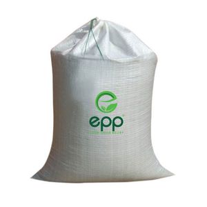 Vente en gros Sacs d'emballage vides 25kg 50kg PP tissés pour céréales graines fourragères avec gravure fermeture éclair recyclables sur le dessus - Product Image 4