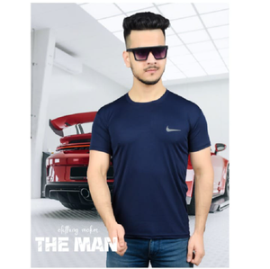 Camiseta de media manga de uso diario para hombres con material suave para verano al aire libre - Product Image 1