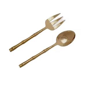 Serveur à salade avec manche en bois, décoration attrayante pour la table, pour hôtel, restaurant, cuisine, couverts - Product Image 5