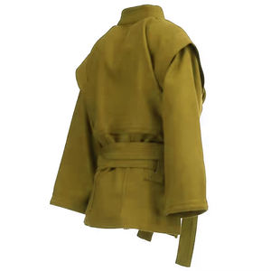 Uniforme de Karate al por Mayor de Alta Calidad, Chaqueta y Pantalones Cortos Transpirables de Secado Rápido de Poliéster/Algodón, Embalaje Personalizado - Product Image 3