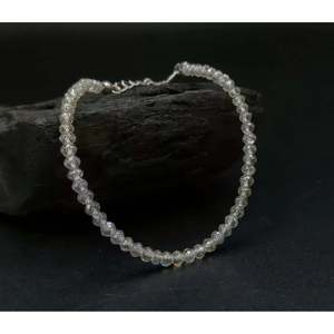 AAA+ High Quality White Diamond <b>Bracelet</b> Clear White Diamond <b>Beads</b> Elegant Diamond <b>Bracelets</b> & Bangles - Product Image 3
