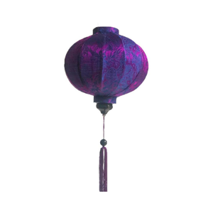 โคมไฟผ้าไหมทำด้วยมือจากเวียดนามสว่างไสวและมีสไตล์ - Product Image 1