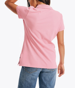 เสื้อยืดผู้ชายไซส์ใหญ่ ผ้าถักนิตติ้ง แขนสั้น ปักโลโก้ได้ เสื้อกอล์ฟ  รับสั่งตัดไซส์ - Product Image 5