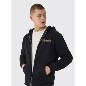 Sudadera con capucha de peso pesado para hombre con estampado de logotipo personalizado, ropa de calle informal holgada, Top con capucha disponible en Tallas grandes - Product Image 3