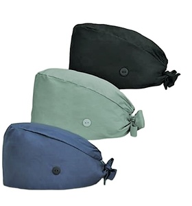 OEM KATBROS INDUSTRY New Design 2024 Custom Made High Quality Unisex Hospital <b>Scrub</b> <b>Caps</b> Customized Color Size Logo Print - Product Image 3