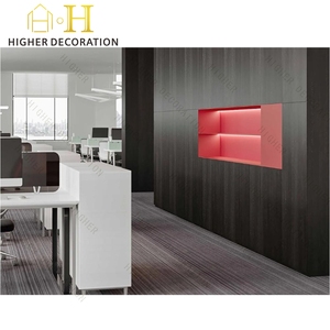 Diseño de Vitrina de Oficina de Lujo en Estilo Minimalista con Madera de Roble para Suites Ejecutivas y Salas de Exhibición de Alta Gama - Product Image 6