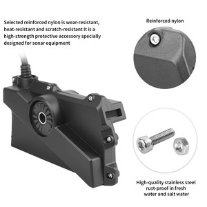 Étui de protection renforcé en nylon Velpaw VEL-BHZ-LVS34 pour sonde sonar avec protection réglable pour la prévention des dommages liés aux chocs - Product Image 2