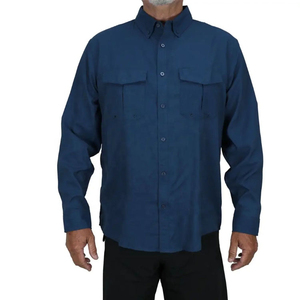 New Premium Quality Button Down Fishing <b>Shirts</b> for <b>Men</b> and Wholesale Quick Dry Long Sleeve Fishing Wear <b>Shirt</b> - Product Image 1