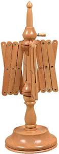 Paraguas de hilo de madera de haya Swift Handcrafted Heavy Duty Wooden Combo Set Decor n Utility Craft - Product Image 2