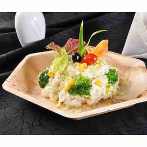 Bols hexagonaux biodégradables en feuille de palmier pour des solutions écologiques de service alimentaire et de vaisselle - Product Image 3