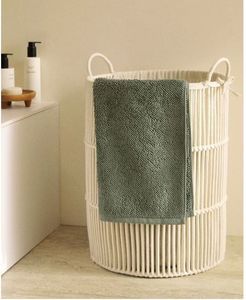 Cesta de almacenamiento cilíndrica de ratán única, organizador de mimbre hecho a mano, cesta de lavandería con tapa, calidad superior a precio mayorista - Product Image 4