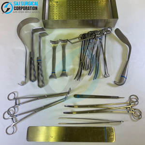 2025 ensemble chirurgical de qualité supérieure ensemble d'instruments cardiovasculaires manuels utilisation chirurgicale ensemble d'instruments cardiovasculaires CE ISO - Product Image 2