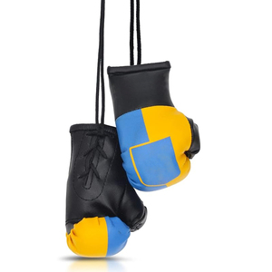 ถุงมือชกมวยขนาดเล็กสำหรับรถยนต์ถุงมือชกมวยมินิทำจากหนังพวงกุญแจพิมพ์โลโก้ได้ตามต้องการ - Product Image 6