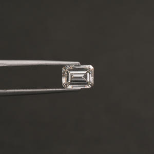 2.5 Carat CT Lab Grown Emerald Cut Diamond CVD EF Certified Loose Stone Certificate for Jewelry Making - Product Image 5