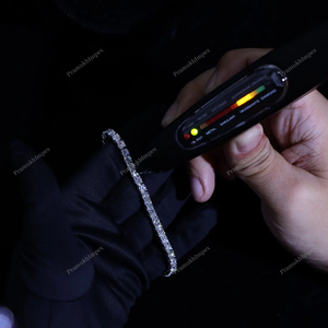 4mm VVS Moissanite Tennis Bracelet 925 Sterling Silver Estilo clásico Hecho a medida India GRA Certified Diamond Pass Anniversary - Product Image 1