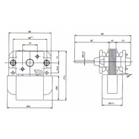 Motor de Bomba Trifásico de 2 Polos a Prueba de Goteo ROBOTECH RM-02B1, 110~240V 50/60Hz, Alta Calidad, Excelente Rendimiento, Hecho en Corea