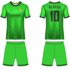 Dry Fit Sublimación personalizada Conjuntos de camisetas de fútbol para hombres Ropa deportiva de fútbol para la práctica y el equipo Camisetas de fútbol personalizables - Product Image 3