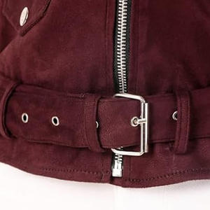 Veste en cuir classique, nouveau design, vestes en cuir pour femmes à prix raisonnable, veste en cuir de haute qualité pour femmes en vente - Product Image 5