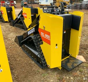 จัดส่งฟรี DIGGIT SCL850 รถตักล้อยางขนาดเล็ก ได้รับการรับรอง EPA CE พร้อมมอเตอร์ไฮดรอลิก TCM ปั๊มแกนกลาง กระปุกเกียร์ - Product Image 4