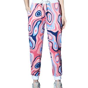 Survêtement femme imprimé par sublimation Survêtement femme imprimé par sublimation Vêtements de sport 100% coton Survêtement femme imprimé - Product Image 4