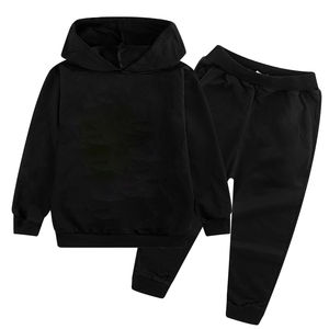 ชุดวอร์มสำหรับวัยรุ่นชุดวอร์มสไตล์โมเดิร์นพร้อมฮู้ดและกางเกงวอร์มสำหรับเด็กชายและเด็กหญิง - Product Image 2