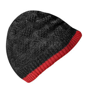 Customized Logo New Design <b>Beanie</b> Hats 100% Wool Soft <b>Beanie</b> Hats Stock High Quality Printing Pattern Breathable Stylish Cotton - Product Image 4