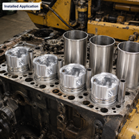 Kit de remplacement de chemise de cylindre et piston pour moteur diesel BD30 12010-54T00, pièces de rechange pour engins de construction et excavatrices