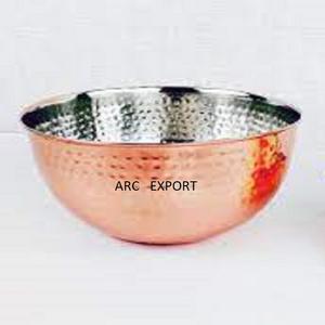 Nuevo cuenco único de cobre pulido para servir alimentos, cuenco para servir vajilla, cuencos para servir para proveedores mayoristas - Product Image 5