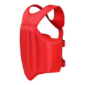 Équipement de protection Coussinets corporels en cuir personnalisés Protecteur de poitrine pour boxe Protège-poitrine personnalisé Protège-poitrine en coton pour karaté - Product Image 2