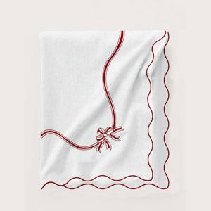 Custom New Style Household Cotton <b>Table</b> <b>Cover</b> Embroidery Design Dining <b>Table</b> Cloth for Valentine - Product Image 3
