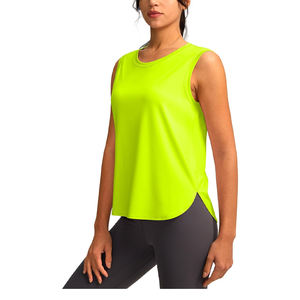 Tops ligeros de entrenamiento para yoga para mujer, ropa deportiva transpirable personalizada, servicio de etiqueta privada, opciones de logotipo de ropa activa OEM - Product Image 1