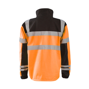 Vêtements de travail d'hiver haute visibilité en coton ignifuge, vestes OEM en gros, vêtements de sécurité pour la construction haute visibilité, unisexe, sublimation - Product Image 4