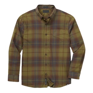 T-shirt à manches longues en flanelle pour hommes, chemise vintage confortable en flanelle lourde - Product Image 4