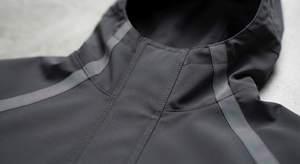 Ensemble de survêtement polaire à capuche pour homme avec panneau réfléchissant et poches, sweat-shirt et short de sport à cordon de serrage, tenue décontractée d'entraînement - Product Image 3