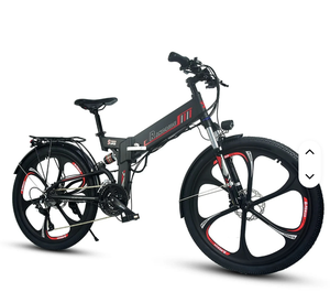 Bicicleta Eléctrica Plegable CHART TOPPING de 750W y 26 Pulgadas, Bicicletas Eléctricas Plegables de 17AH para Adultos - Product Image 4