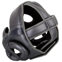 Protège-tête en cuir PU professionnel pour la lutte MMA, la boxe et le kickboxing, personnalisable avec logo, haute performance, vente chaude
