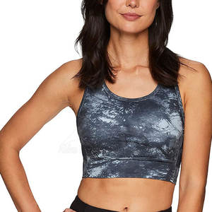 Sujetador Deportivo para Mujer, Sublimado, Transpirable, Ajustable, de Alta Calidad, con Relleno, Soporte Ligero, Almohadillas Extraíbles para Entrenamiento en el Gimnasio - Product Image 2