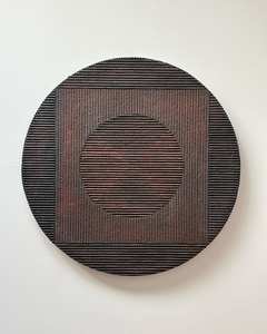 Colgante de pared de metal, decoración del hogar, arte de pared de hierro moderno para sala de estar, escultura de pared hecha a mano para interior de dormitorio - Product Image 2