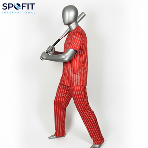 Conjunto de Uniforme de Béisbol/Sóftbol Personalizado, 100% Poliéster, Absorbe la Humedad, Precio Bajo al por Mayor - Product Image 1