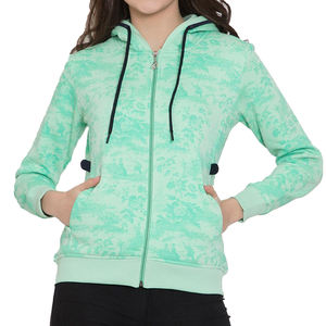Sudaderas con Capucha de Invierno de Alta Calidad 100% Algodón para Mujer con Cremallera, Tejido Antibolitas y Transpirable - Product Image 2
