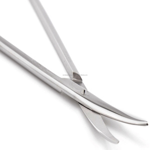 กรรไกรผ่าตัด Jamison ขนาด 7 นิ้ว ทำจากเหล็กกล้าไร้สนิม ชุดเครื่องมือผ่าตัดแบบใช้มือ ได้รับการรับรองมาตรฐาน CE ISO สำหรับใช้ในโรงพยาบาลหู คอ จมูก แบบโค้ง - Product Image 3