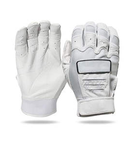 Gants de baseball à doigts entiers au design élégant, taille ajustable, en cuir neuf, position de jeu de baseball, produit le plus vendu - Product Image 4