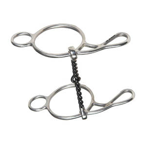 Mors Wonder Gag Bit Premium personnalisables pour l'équitation, 7 pouces, joues en acier inoxydable, contrôle amélioré, confort et performance - Product Image 2