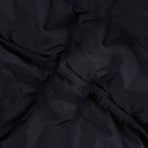 Veste matelassée en toile brodée pour homme sur mesure, noire, lourde, isolée, finition mate, chaude, parka d'extérieur, fabrication OEM - Product Image 3