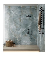 Carreaux de porcelaine européens 12 mm, surface marbre poli, ACCENTS 1600x3200 mm, pour salle de bain, couloir, école, salle à manger