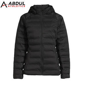 Chaqueta de Burbujas para Mujer, Chaqueta de Burbujas Cálida y Aislada con Relleno Suave para Clima Frío - Product Image 1
